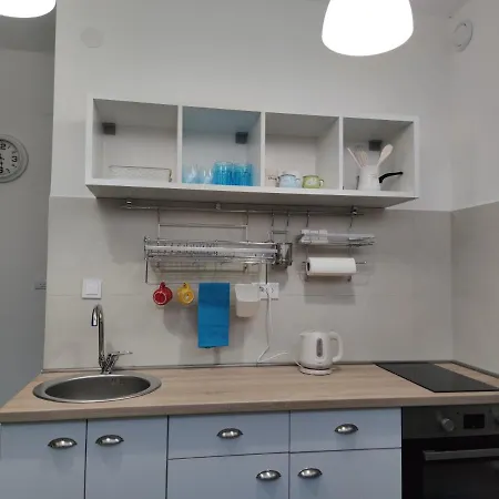 Blue Riverside Apartment