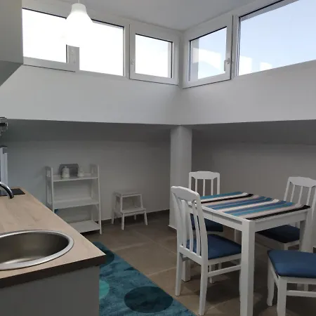 Blue Riverside Apartment